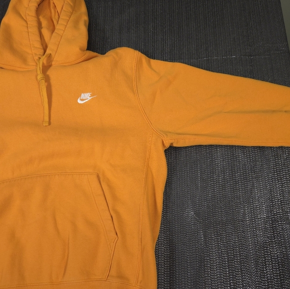 Nike Casual Pullover Hoodie Sweatshirt - Women's Size Large - Orange - Picture 5 of 12